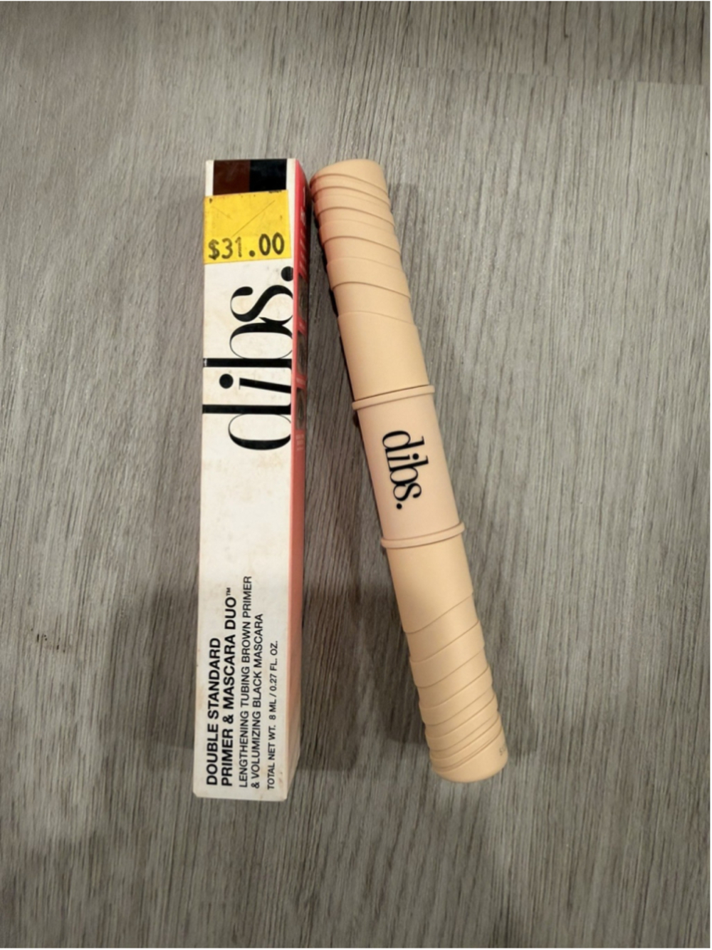 Dibs Double Standard Primer & Mascara Duo - Black Mascara/Brown Primer